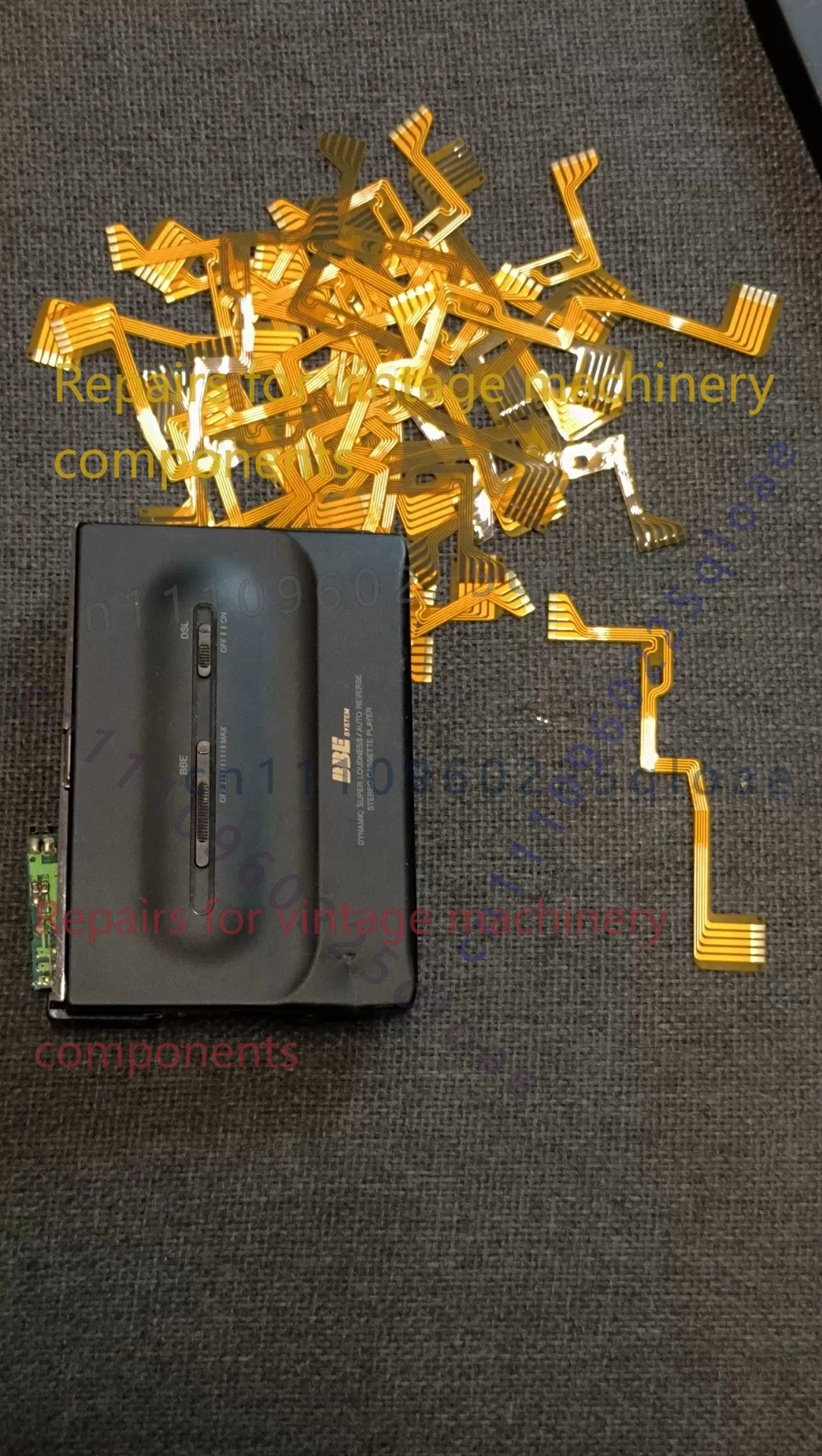 Cable flexible FPC de control de panel para Aiwa HS-PL50, pieza de repuesto para reparación de conexión de placa de botones de Walkman de cassette