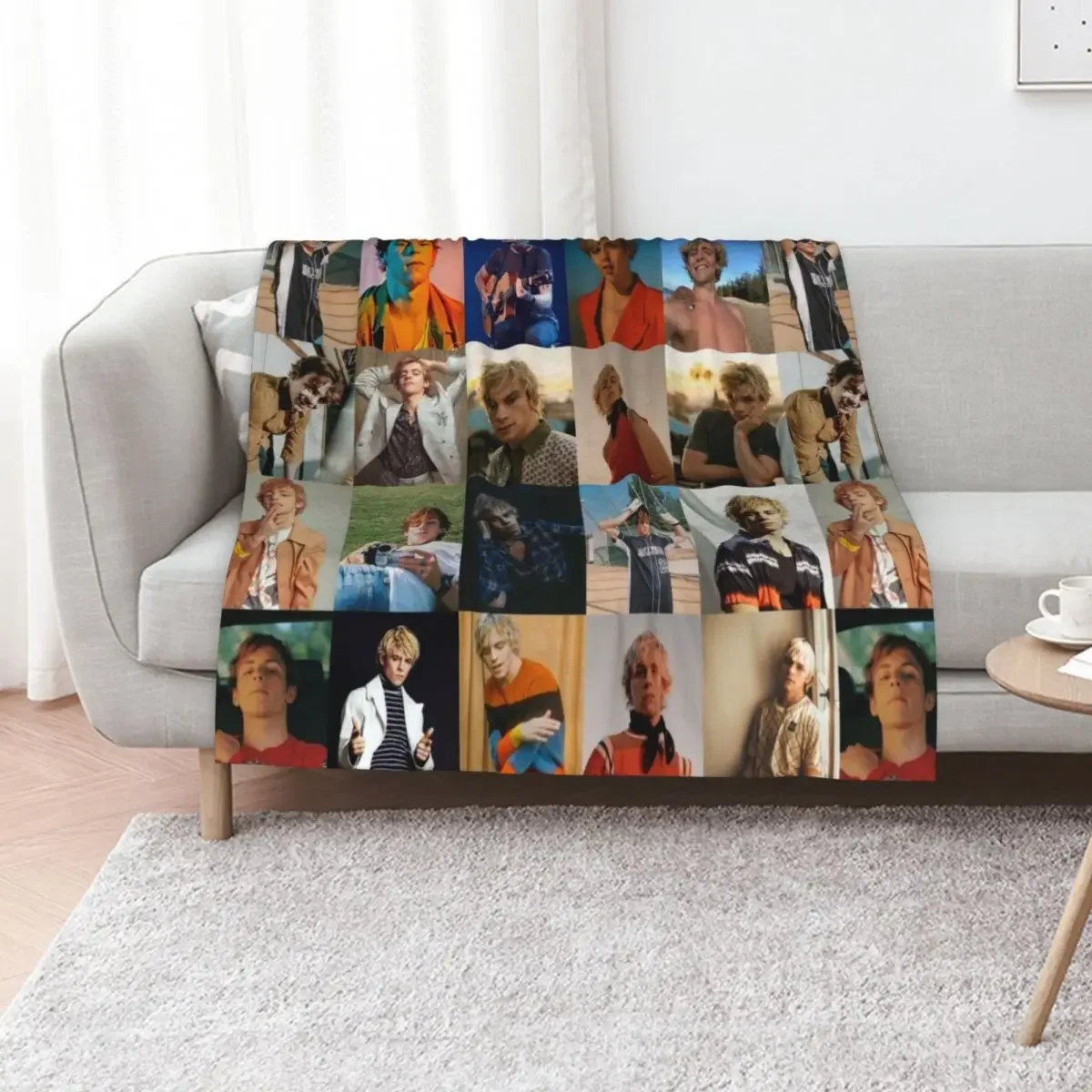 

Ross Lynch Throw Blanket Furrys Cute Plaid Extra Large Throw Fashion Sofas Blankets