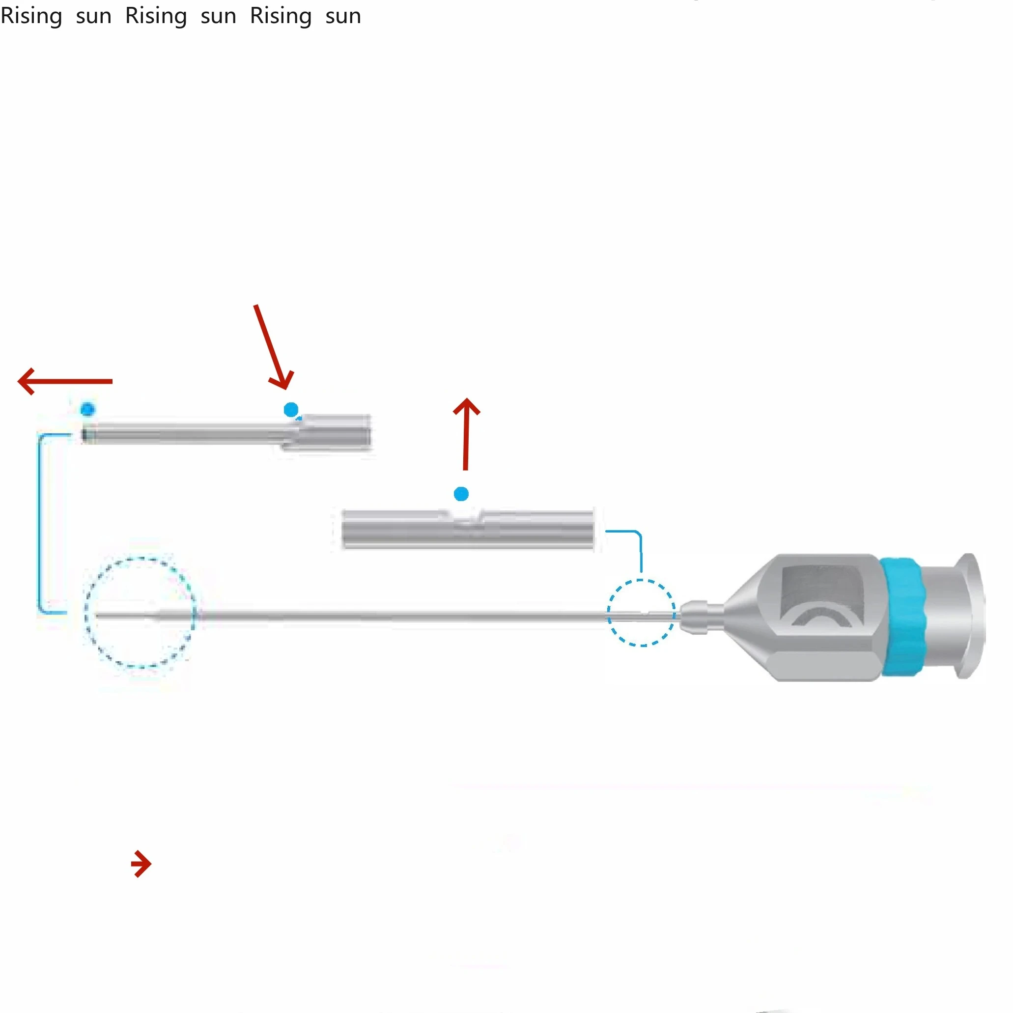 

Многоразовая оригинальная канюля с двумя отверстиями для офтальмологической хирургии 23G/25G