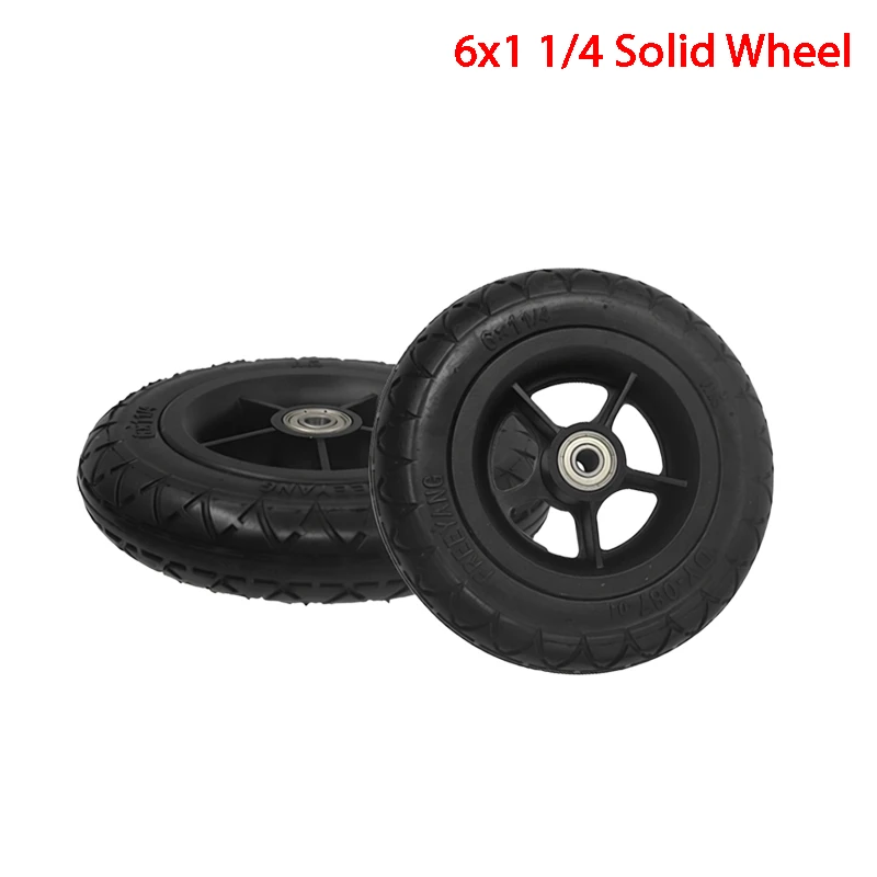 6.5-Inch Solid New Tires: Ideal Tire Replacement for Electric Scooters, Medical Wheels & Shopping Carts