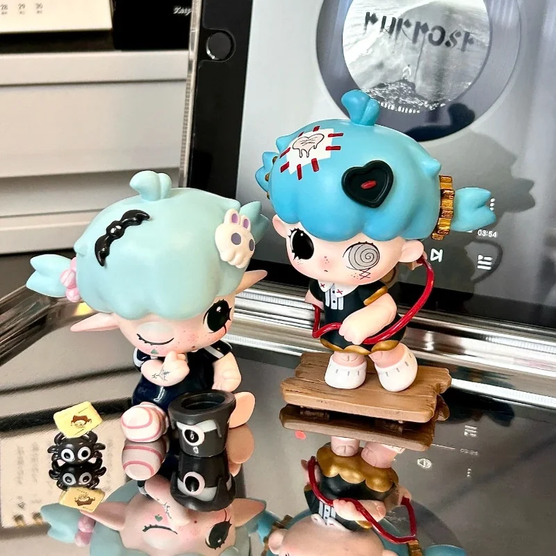 SIKOOPARK LULUMI Rift Invitation Series กล่องตาบอดอะนิเมะ Action Figure Guess กระเป๋าเครื่องประดับตุ๊กตาตกแต่งบ้านตุ๊กตาของขวัญ