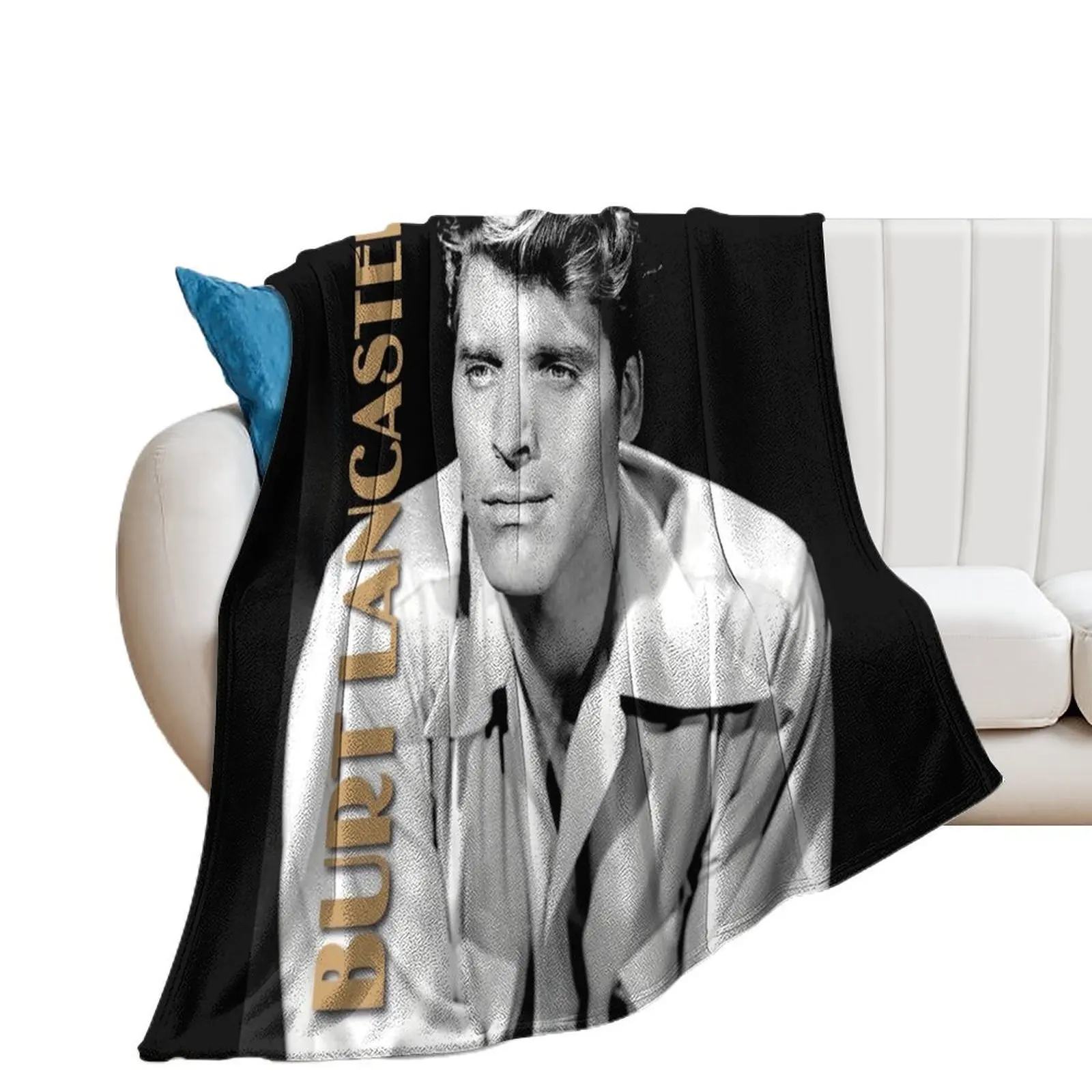 Burt Lancaster Throw Blanket warm winter sofa bed Blankets