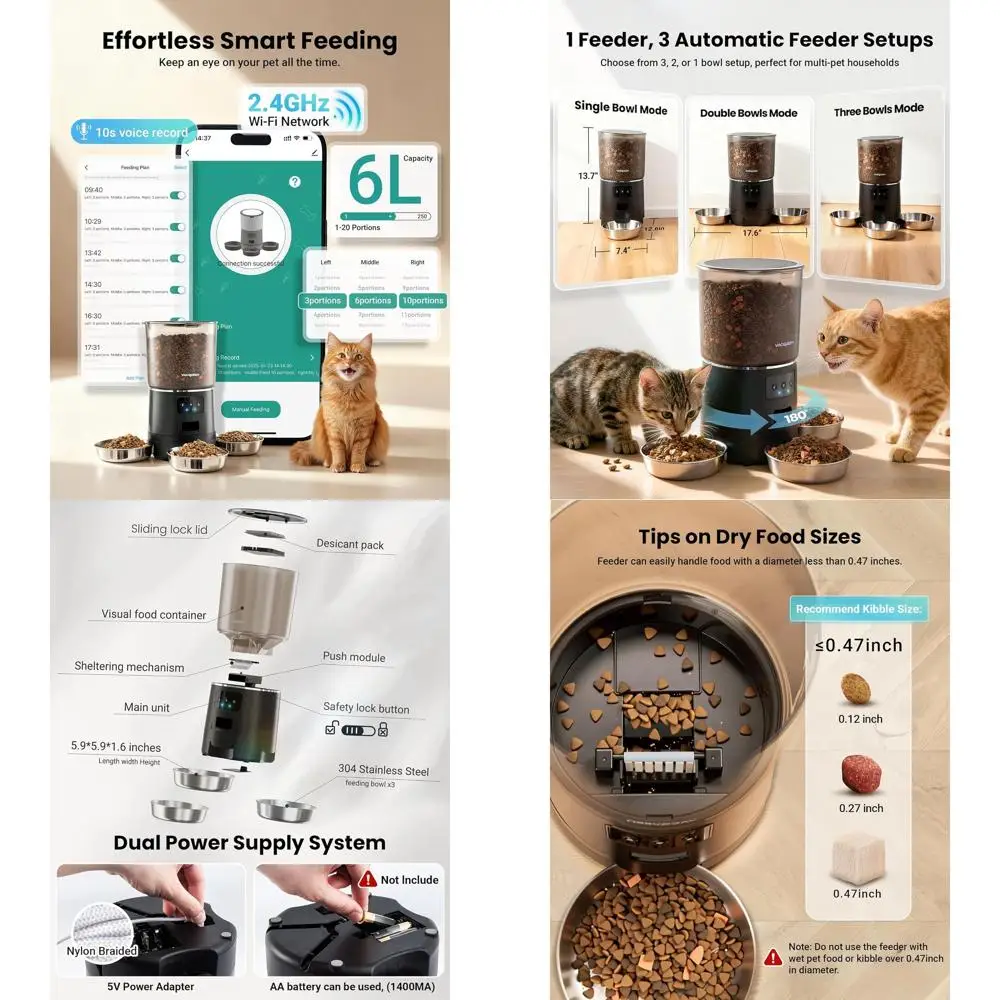 Smart Wifi Pet Feed…