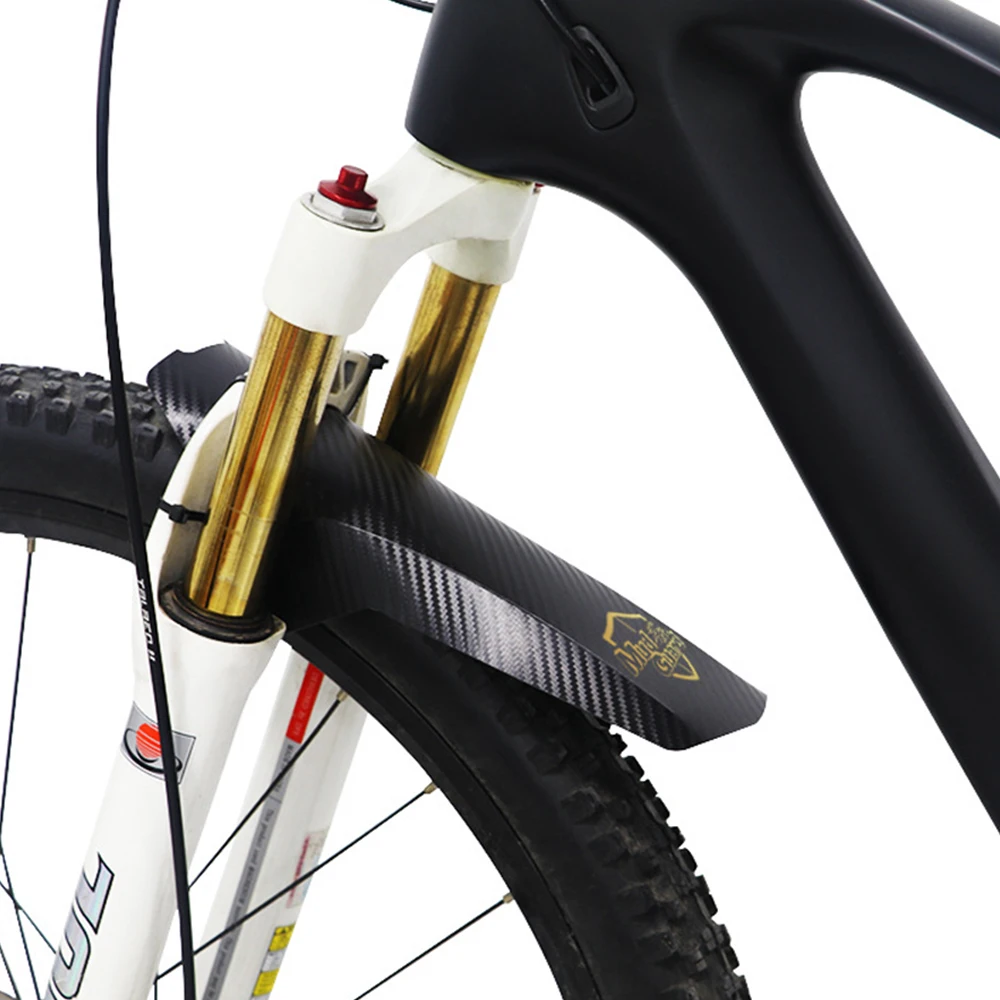 

Cycling Accessories 2pcs MTB Front/Rear Wheel Carbon Fiber Mudguard Mud Guards Bike Fender Fenders