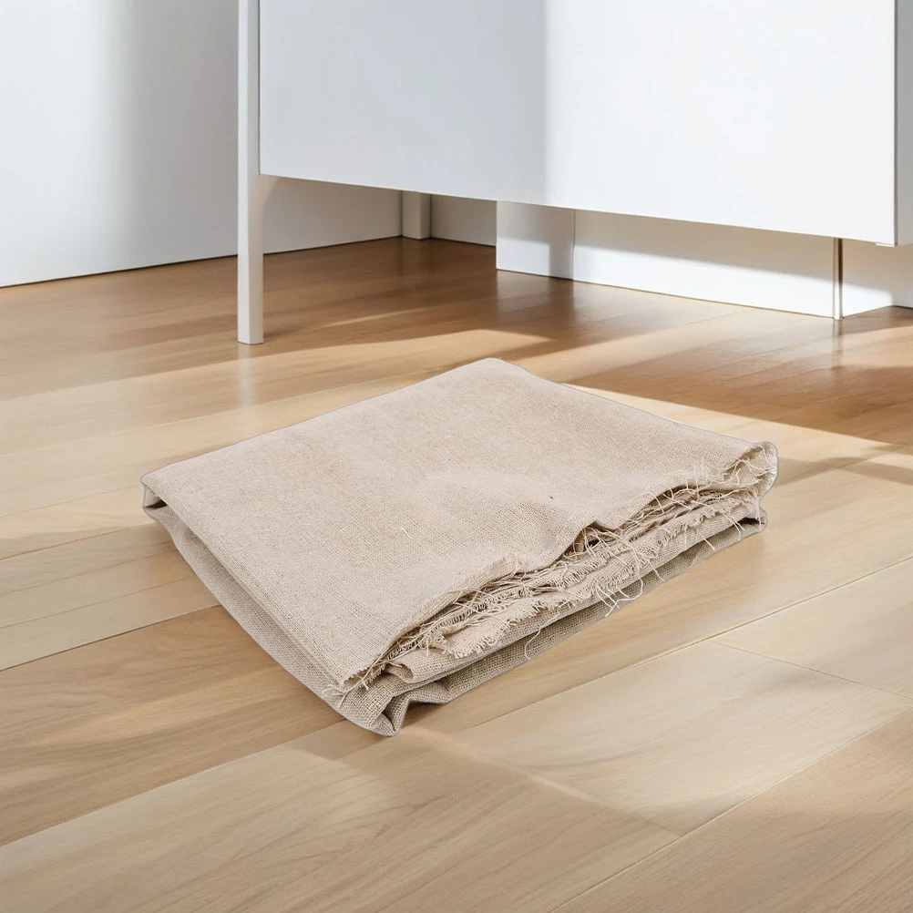 

2pcs Pottery Burlap Fabric: Linen Clay Texture Creation Durable Natural Flax Fabric For Diy Ceramic Art Wear-Resistant