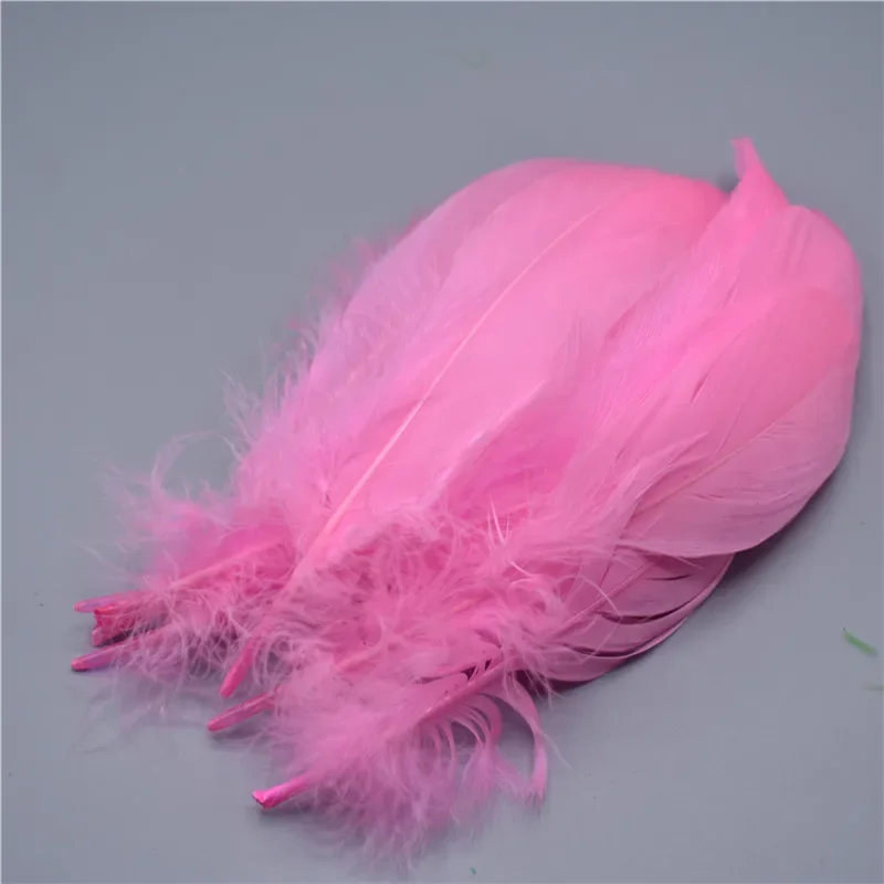Gänsefedern für Bastelarbeiten 5-7 Zoll/12-18 cm Feder-Dekor Federn für Kleidung Bastelfedern Feder-Dekoration Plumas Karneval DIY – Detail 4
