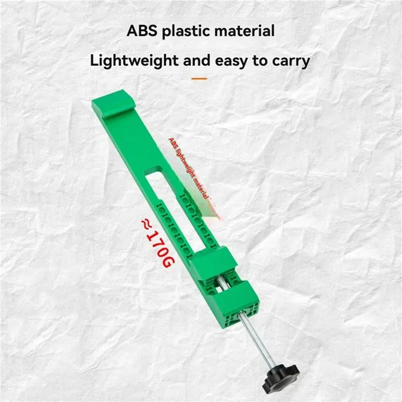 【KITS】2X Guida base per macchina da taglio regolabile Guida per taglio del legno Binario di guida per sega portatile per taglio e fresatura di precisione