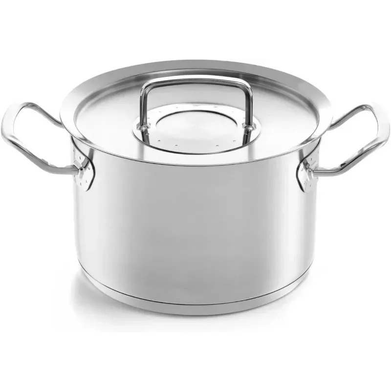 Stainless Steel Piece Set with Metal Lids  Cookware Set  Cookware non stick cooking pot set