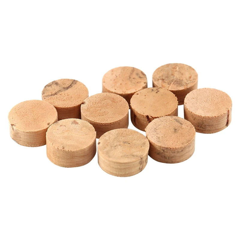 10 Stuks Water Sleutel Water Spit Ventiel Kurk Pad Voor Trompet Trombone Reparatie Accessoires Diameter 9Mm Dikte 4Mm