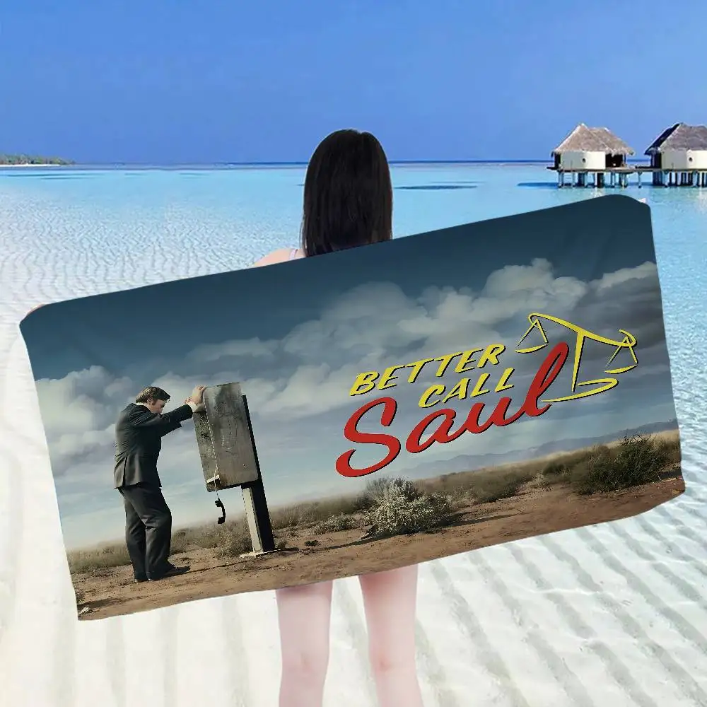 Better Call Saul Microfiber Blanket Quick Drying Beach Towels Oversized Printing Super Absorbent Pool Towel Blanket