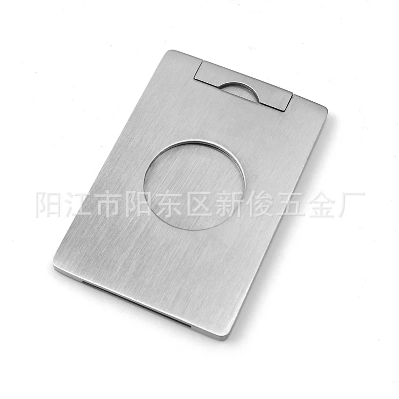 Cigar Cutter New Stainless Steel Metal Square Cutter Cigar Scissors Gift