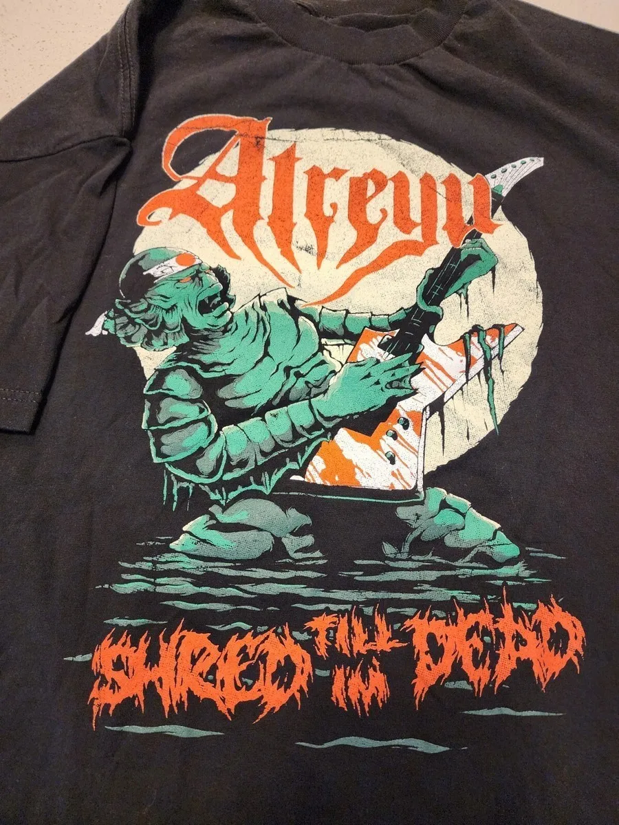 Atreyu Band Atreyu Shred Till I'm Dead Shirt Black Unisex S-5XL KY157