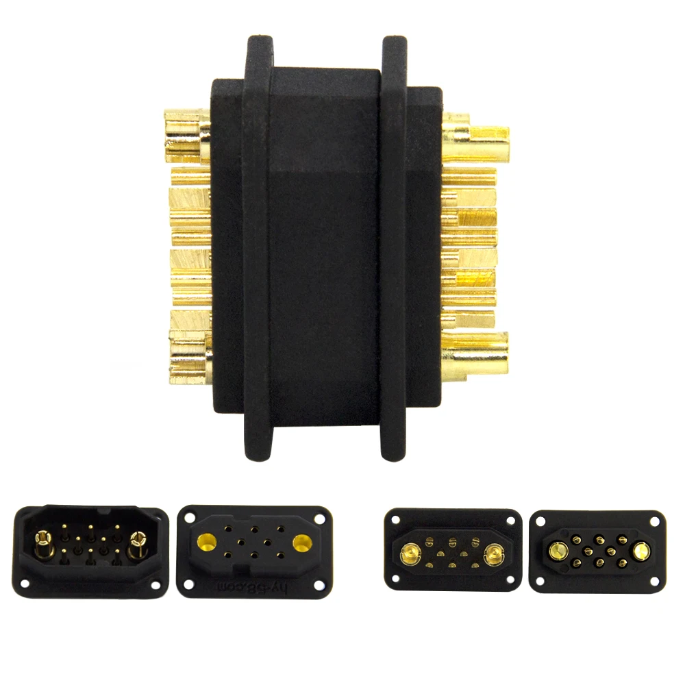 1 paio di connettori OB, 10P/ 6P/ 2-4P/ 2-6P/ 2-8P Multi-wire Servo Extension Plug per RC airphones Helicopter Drone