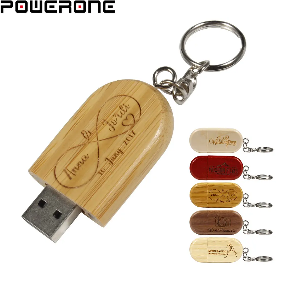 

USB флеш-накопитель POWERONE (1 шт. с бесплатным логотипом), 64 ГБ, брелок для ключей, Подарочный флеш-накопитель, 32 ГБ, фотография, USB 2,0, карта памяти 16 Гб, флешка 8 Гб