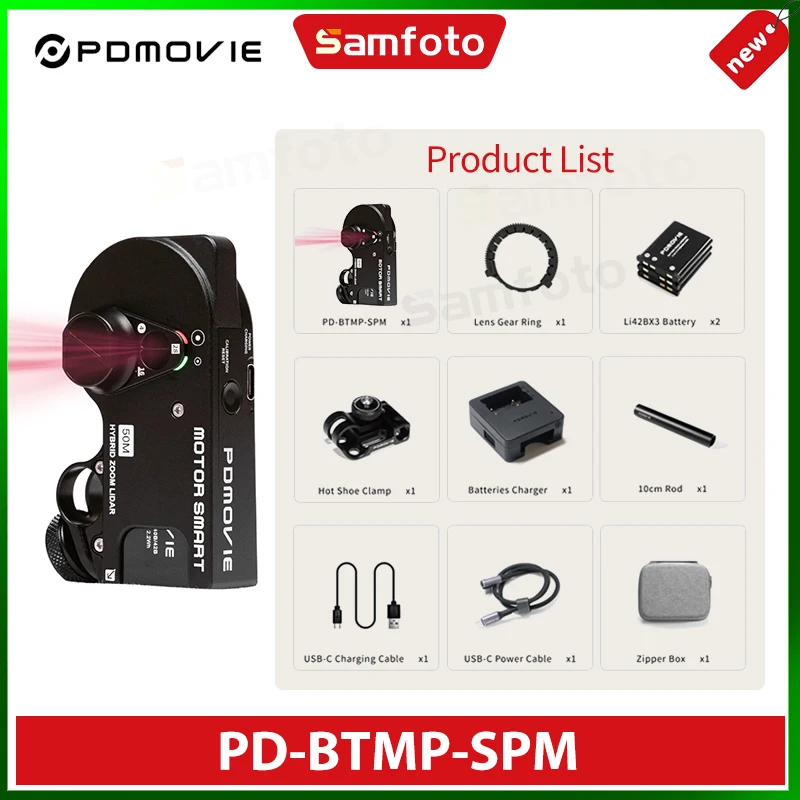 PDMOVIE LIVE AIR 4 SMART LiDAR フォーカスモーターのフォロー