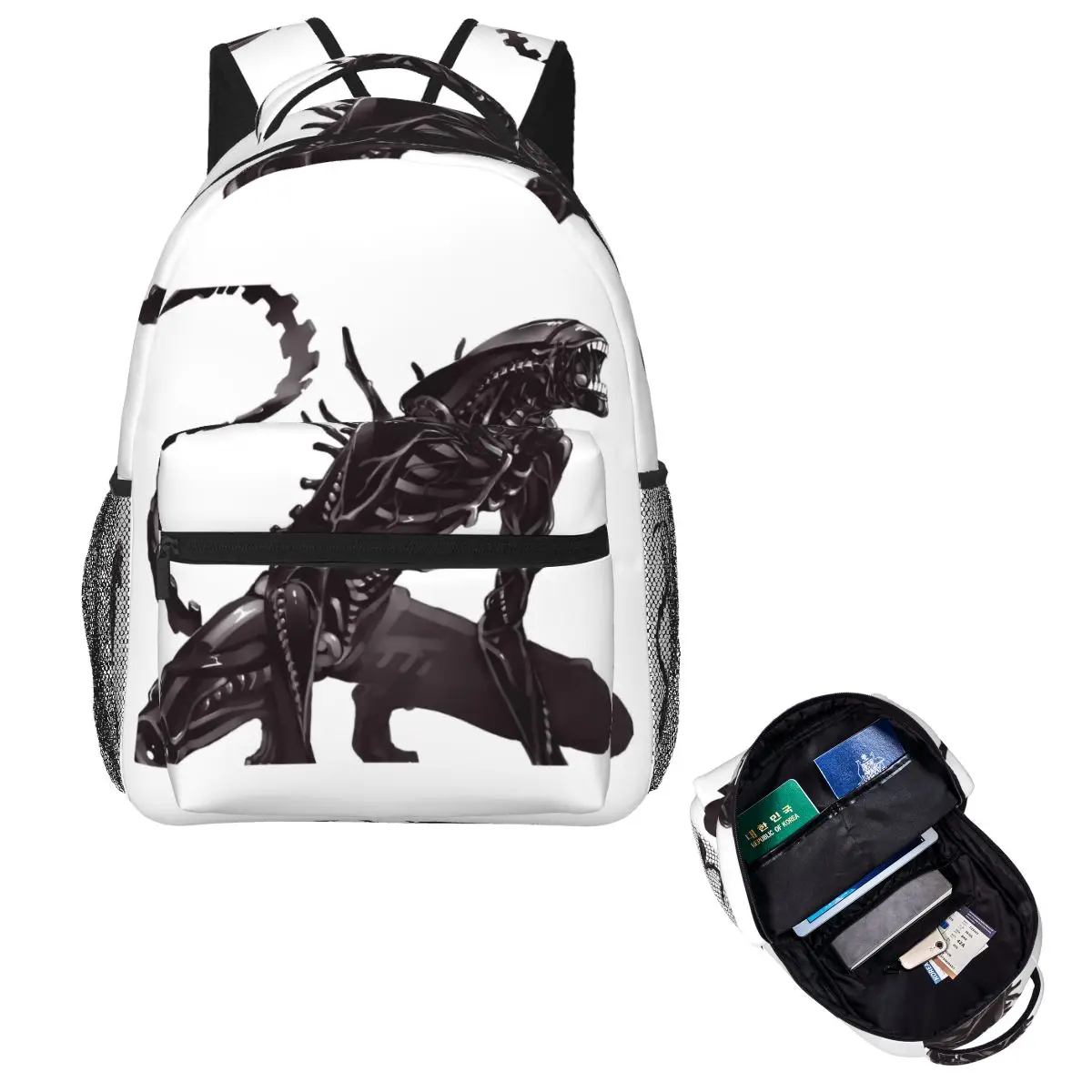 

Рюкзак Xenomorph Alien, Лидер продаж, рюкзак большой емкости, детская сумка для книг, школьная сумка, сумки на плечо для мужчин и женщин