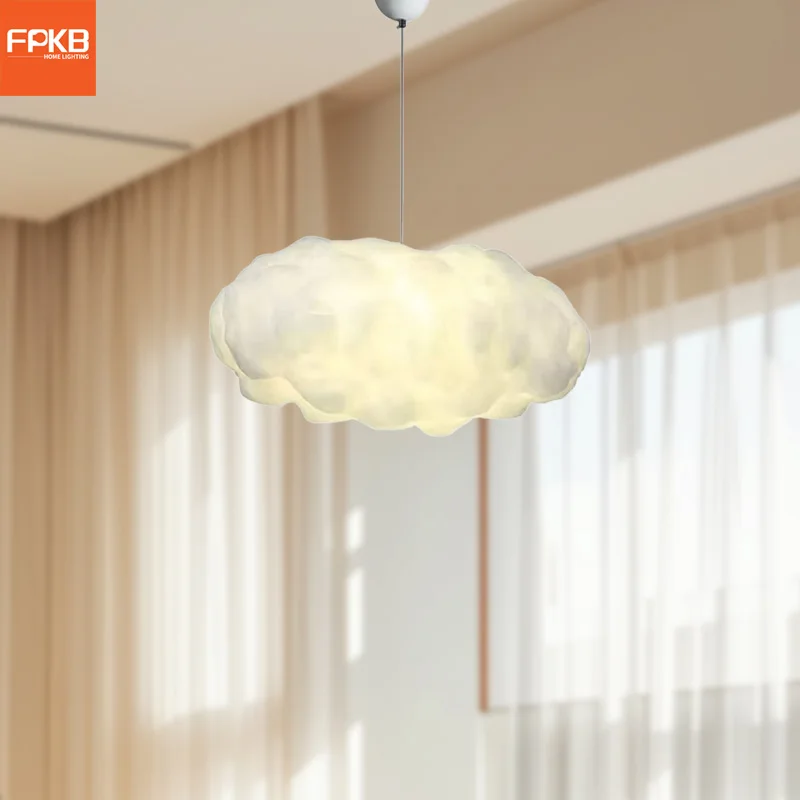 Internet celebrity cloud lamp chandelier creative restaurant milk tea shop playground kindergarten clothing store decorative
