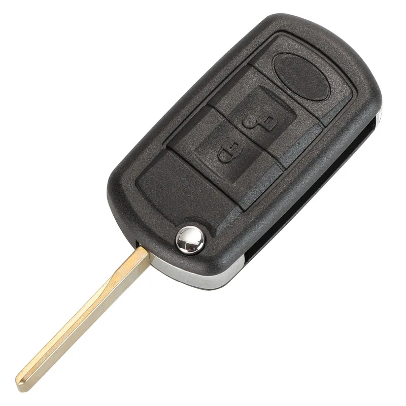 jingyuqin 315MHz/433.92MHz EWS System Folding Remote Key ID46/PCF7935 Chip for LAND ROVER Range Rover Vogue 2006-2009 2 Buttons