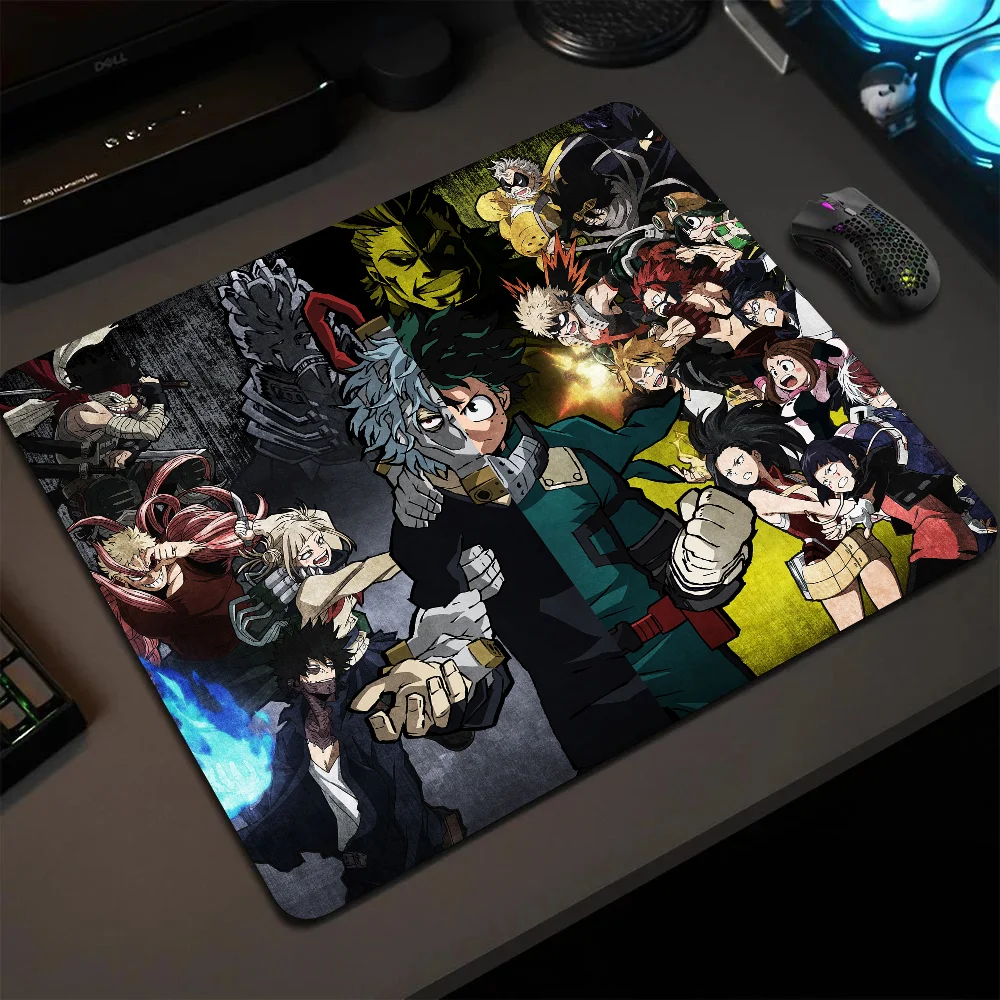 

My Hero Academia Japanese Anime Mousepad Small LockEdge Mouse Pad For Gamers Computer Desk Pad Anti-slip Rubber