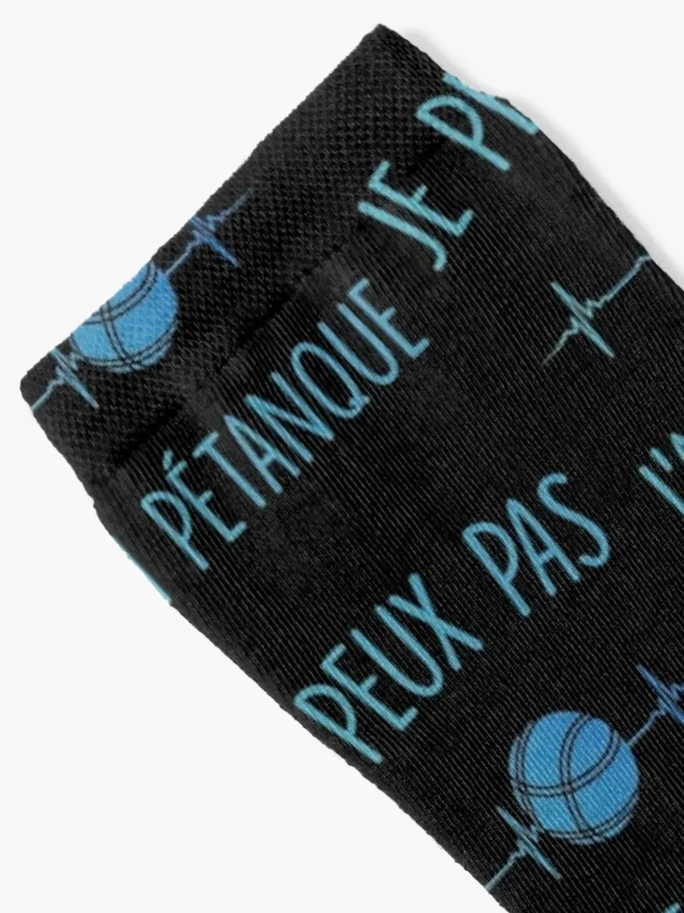 I can't I have petanque - say funny - petanque player Socks Women'S Compression Sock Funny Gift