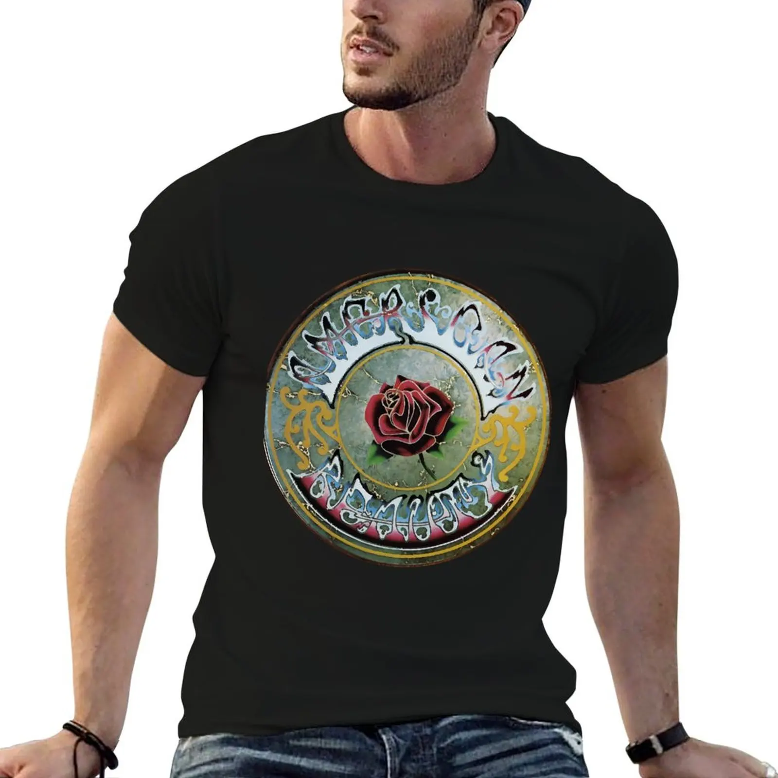 

American Beauty (Album) T-Shirt t shirt man cotton funny t shirts man T-Shirt