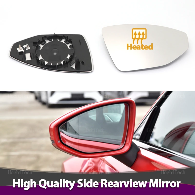 

For Audi A6 S6 RS6 C8 4K A7 S7 RS7 4K8 A8 A8L S8 S8L RS8 D5 4N Left or Right Side Heated Wing Mirror Glass Wide Rearview Mirror