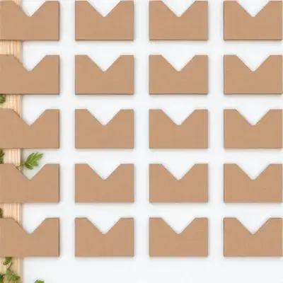 100Pcs Cardboard Corner Protectors Thickened Kraft Paper Protection for Photo Frame Embroidery Shipping Moving