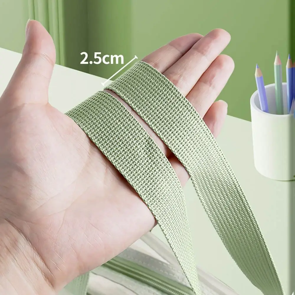 Bolsa de malla de nailon con cremallera, bolsa de archivo transparente multifuncional, bolsa de documentos gruesa portátil