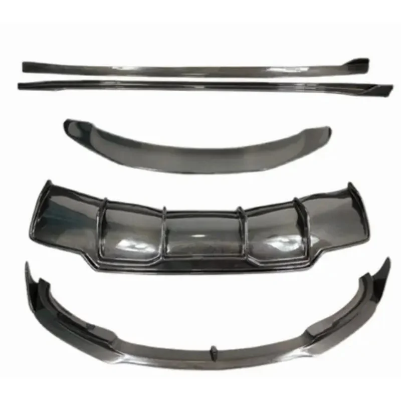 

For Tesla Model 3 2018-2023 Real Carbon Fiber Front Bumper Lip Splitters Rear Diffuser Side Skirt Trunk Spoiler Body Kit