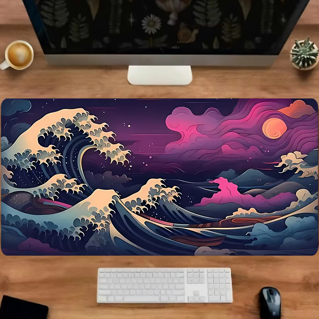 

Super cool large-scale gaming and e-sports computer, extra-large extended and thickened mouse pad, desktop pad, table pad