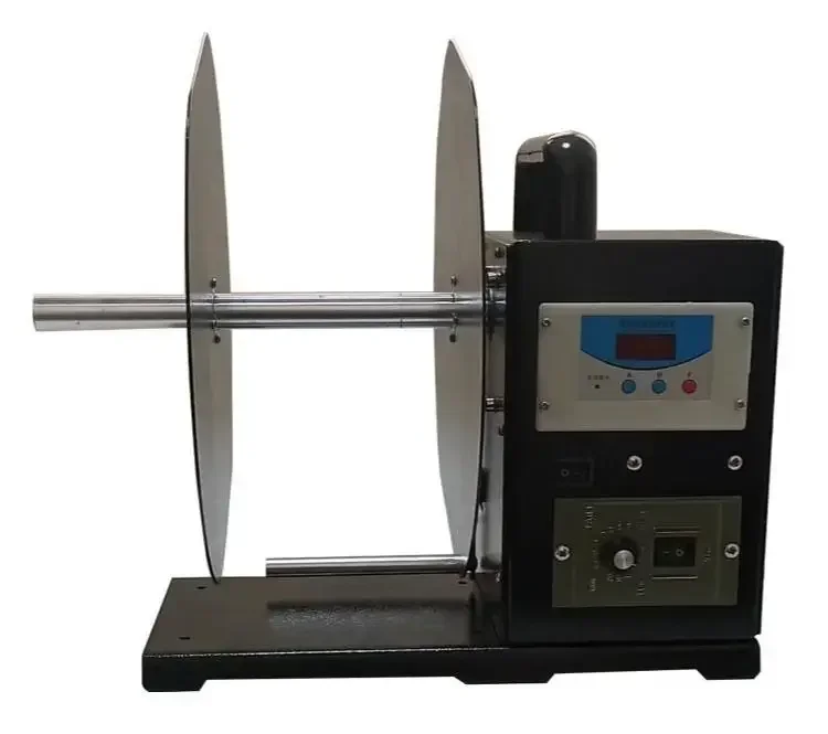 

400mm 300mm 200mm Automatic Rewinding Machine for Aluminum Foil Textile Fabric Paper Label Stretch Film Shafts Self Adhesive