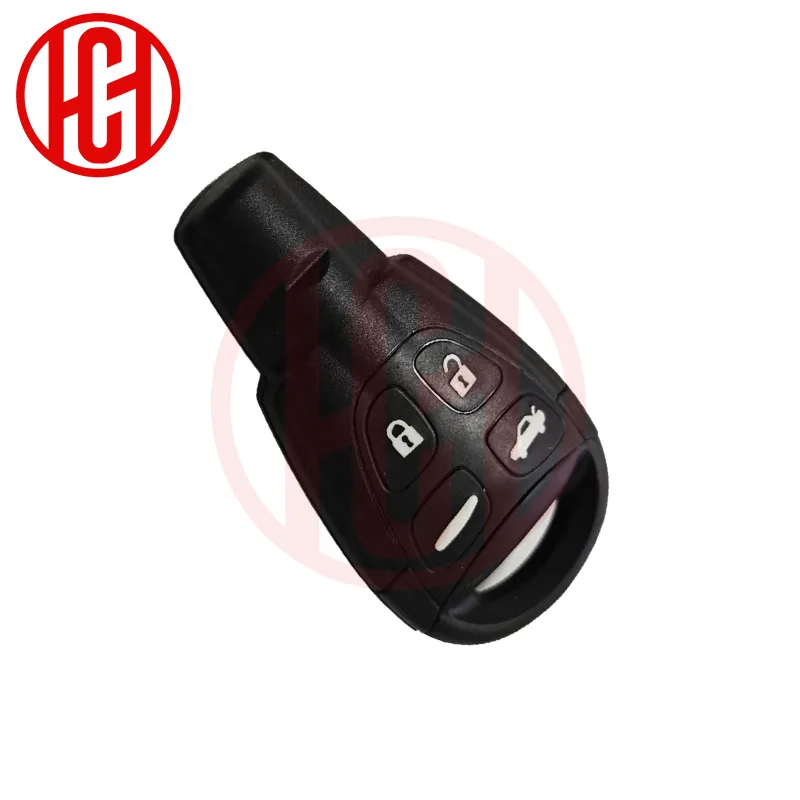 Slimme Afstandsbediening Autosleutel ID46 PCF6946 433 MHZ LTQSAAM433TX/Sleutel Shell Fob Voor SAAB 93 95 9-3 9-5 WF Vervanging Afstandsbediening Sleutel 4 Knoppen