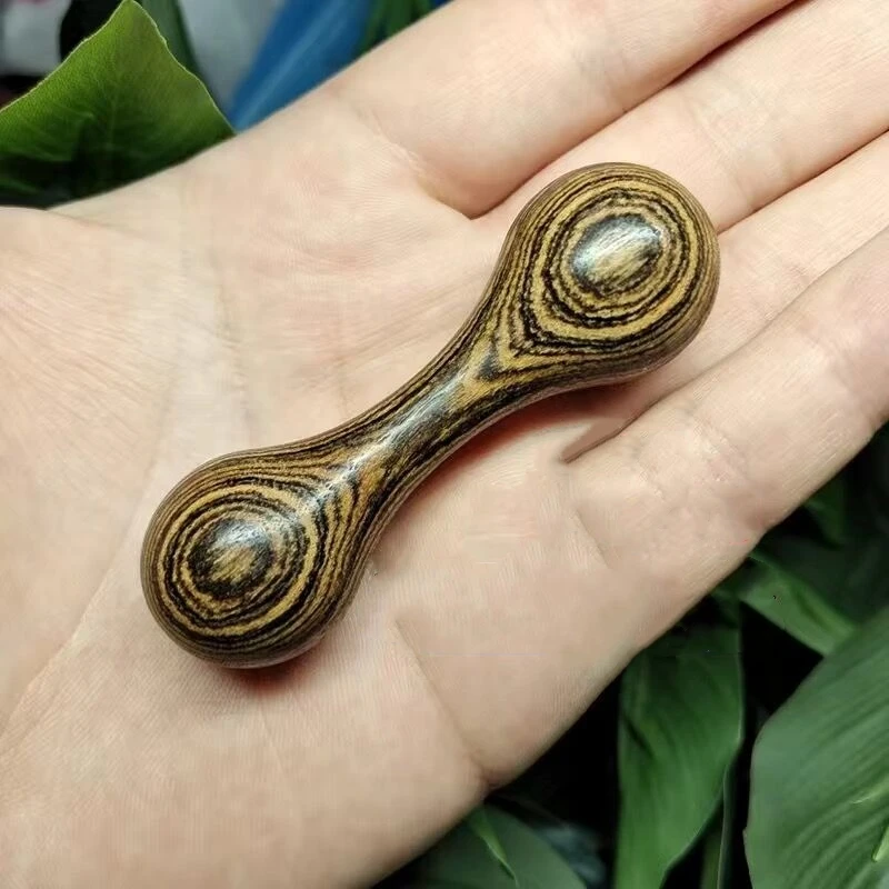 EDC Wood Knucklebone Decompression Toys polishing padauk Sandalwood Fidget Spinner Anxiety Stress Relief Rotate Fingertip Gyro