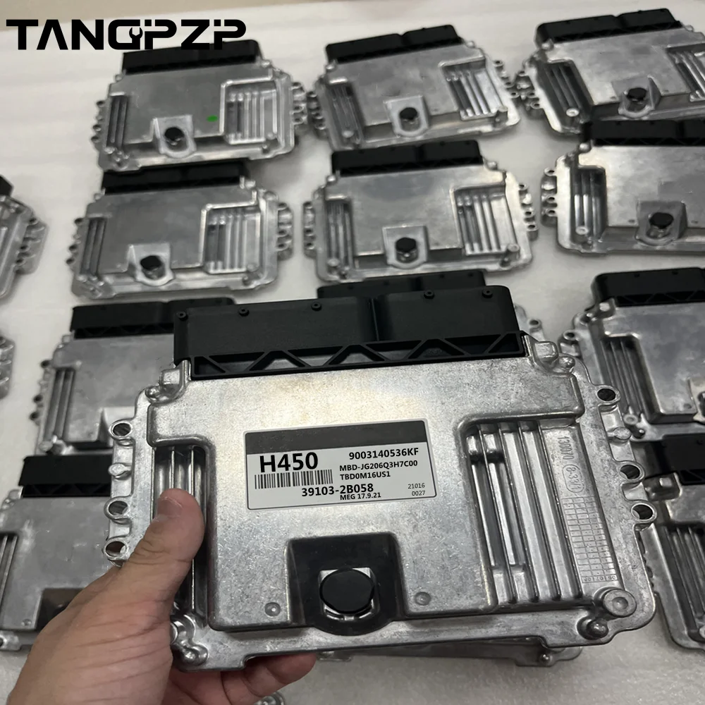 Tangpzp Tangpzp 39103-2b058 Car Engine Computer Board Ecu Electronic Control Unit Meg17.9.21 H450 For - Cerato 2018-2021 391032b