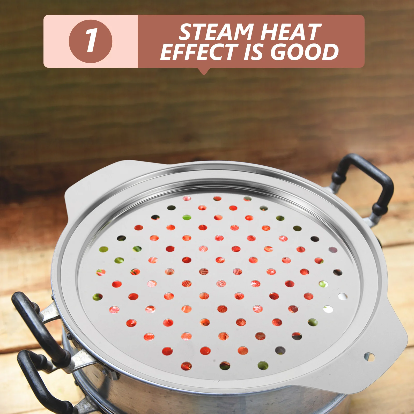 

Stainless Steel Steamer Basket Round Heavy Duty Steam Rack For Vegetables Meats Seafood, Spaetzle Maker Pot, Pizza Tray
