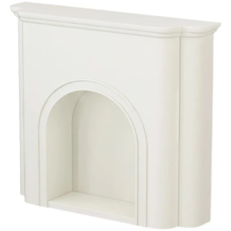 

Nordic French fireplace, decorative cabinet with lamp rack, living room bedroom display cabinet