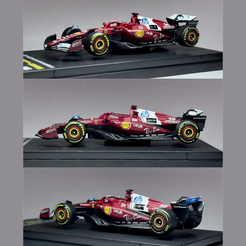 جديد في المخزون 2025 Cte Bburago 1:64 2025 F1 Sf-25 Leclerc- # 16 Rb21 فيرستابن- # 1 Mcl39 W16 سبيكة مصغرة دييكاست لعبة مجسمة هدية #2