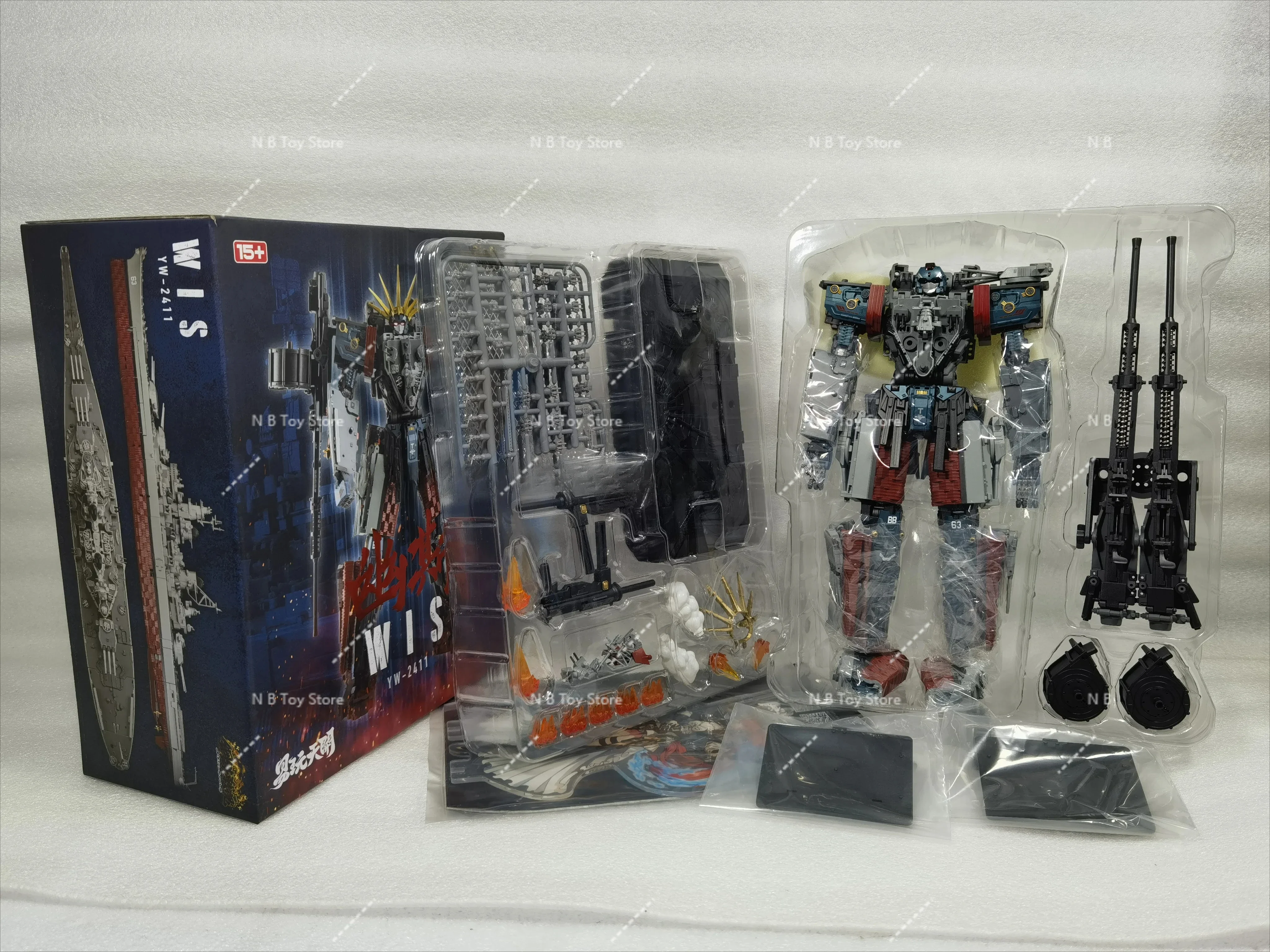 【จุด】TOYSEASY Transformation YW2411 WIS รูปปั้นวิญญาณโลหะ