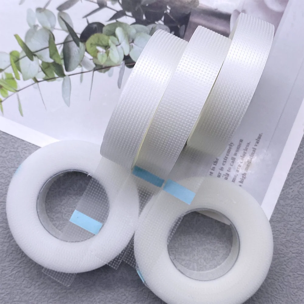 30/50 لفات رمش الشريط PE رمش تمديد ورقة الشريط بالجملة تنفس بولي ايثيلين لاصق بقع تحت وسادة العين تطعيم الأشرطة #1