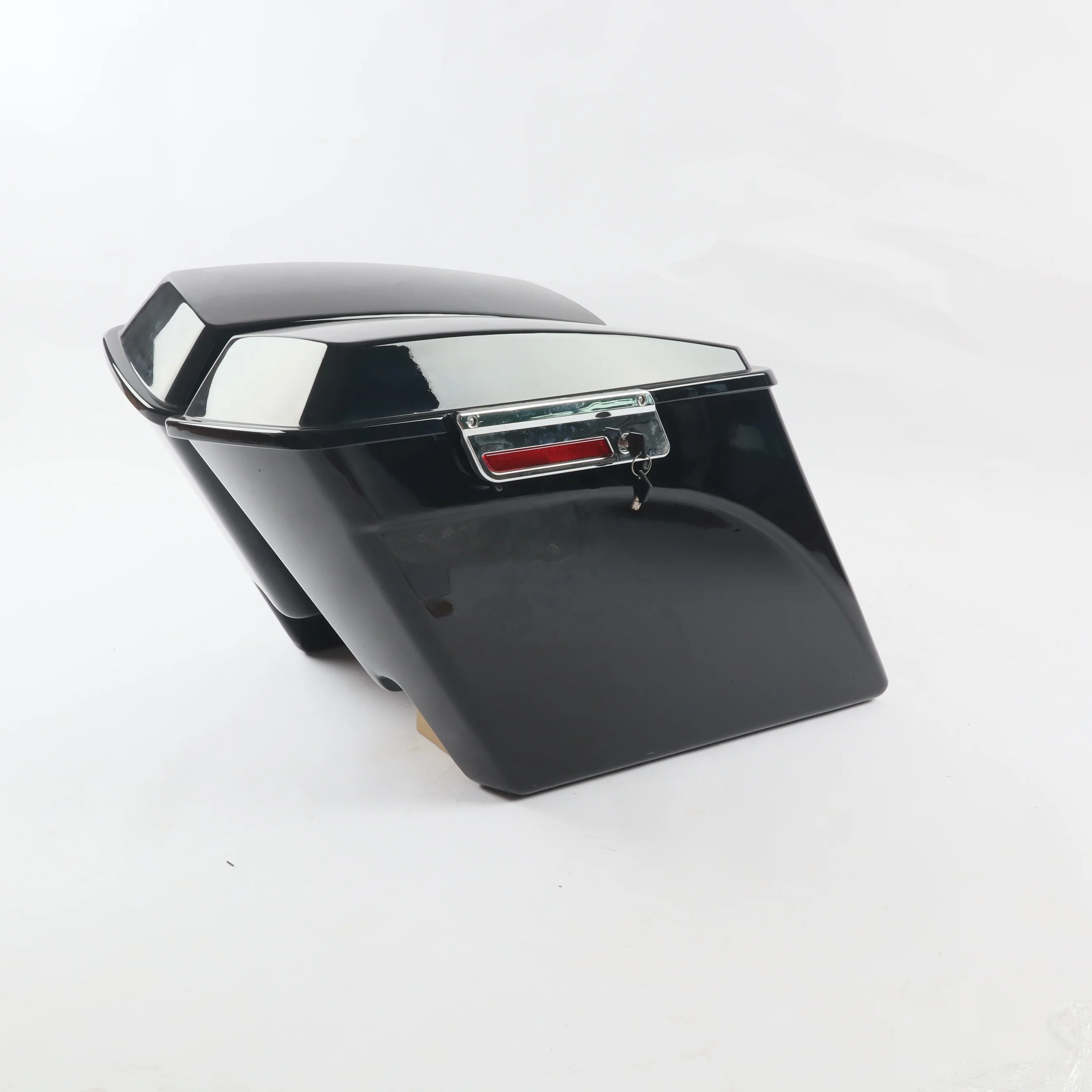 ABS Plastic Extend Motorcycle Saddlebag Assembly for  Touring 1993-2013 Hard Saddlebags