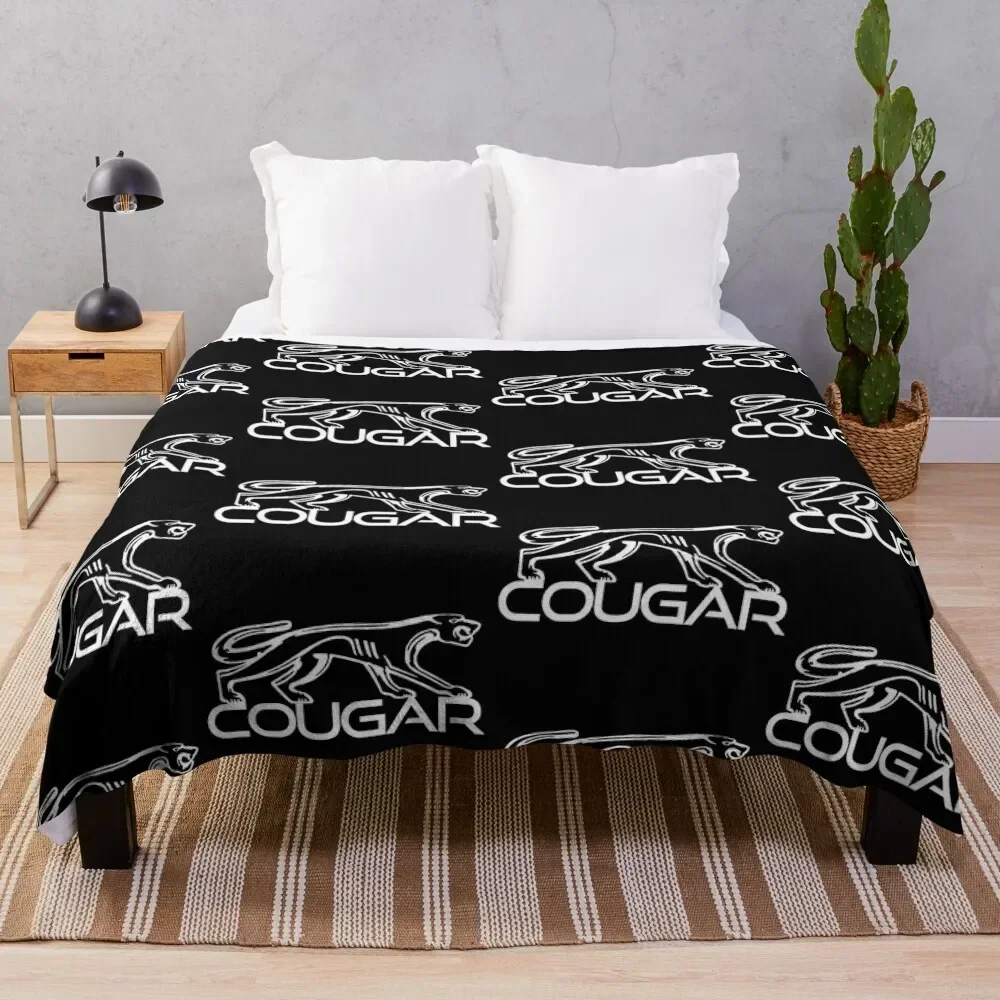 Mercury Cougar Throw Blanket For Decorative Sofa anime Blankets