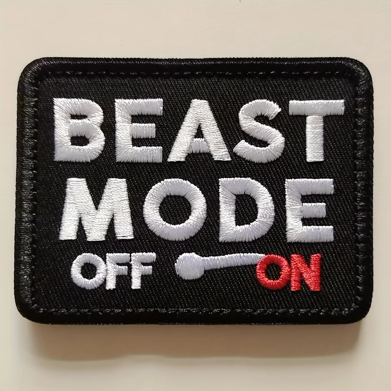 Parche Velcro militar táctico Beast Mode bordado para mochila MOLLE
