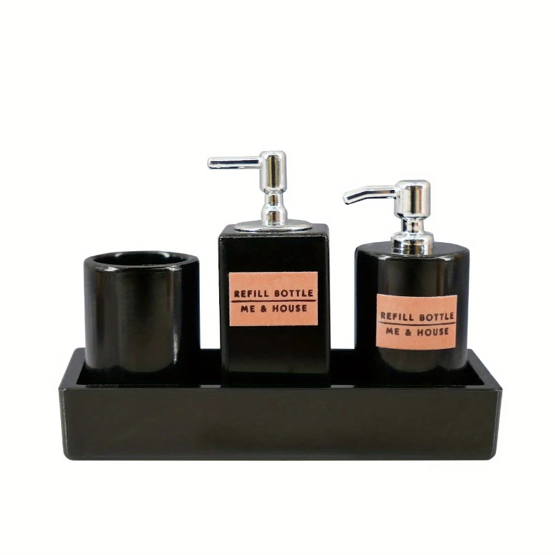 

1set Dollhouse Mini Bathroom Decoration Accessory Shelf and Bottles Model Playhouse Dollhouse Decor Mini Ornament Display