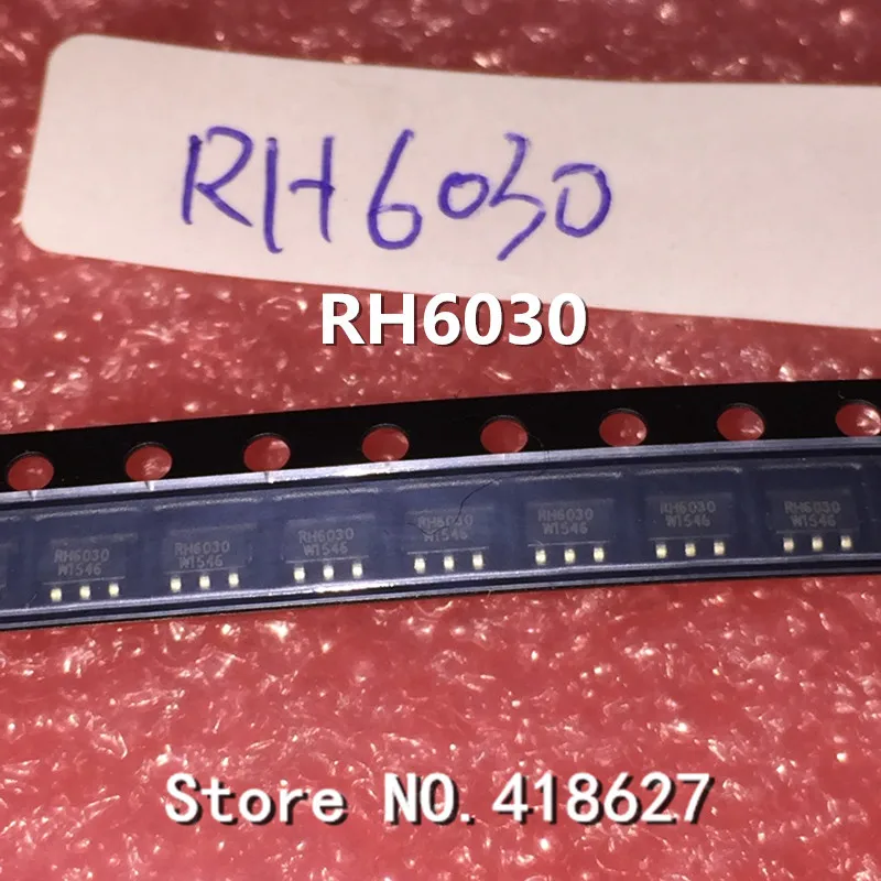 500PCS/LOT New RH6030 SOT23-6 Integrated One Touch Touch Button IC Mono Capacitive Touch