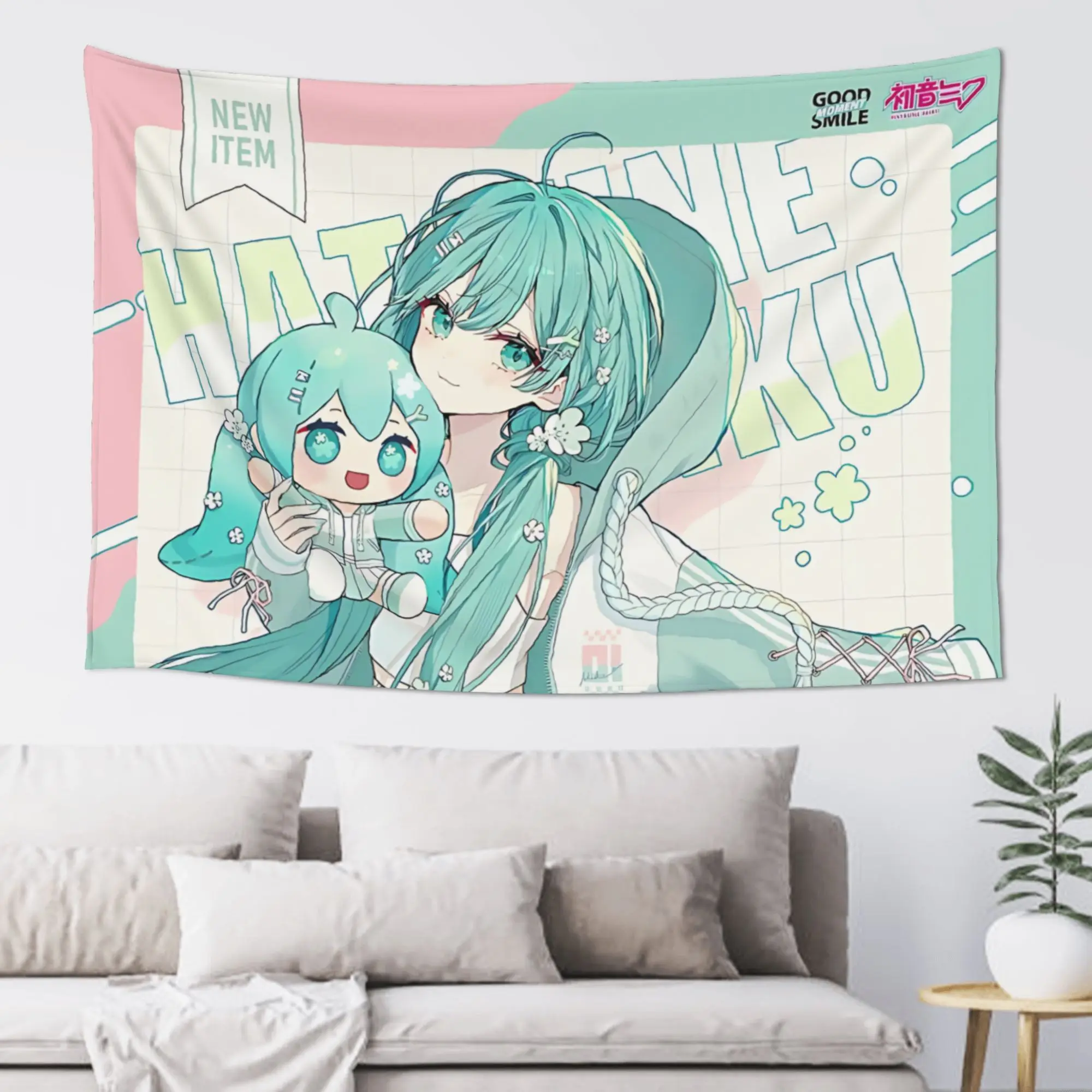 cutecore-seu-presente-de-natal--tapecaria-com-o-tema-hatsune-miku-para-decoracao-de-quarto-ideal-para-pendurar-na-parede-como-um-tapete-decorativo-ou-para-usar-como-cobertor-um-acessorio-moderno-para-o-seu-quarto