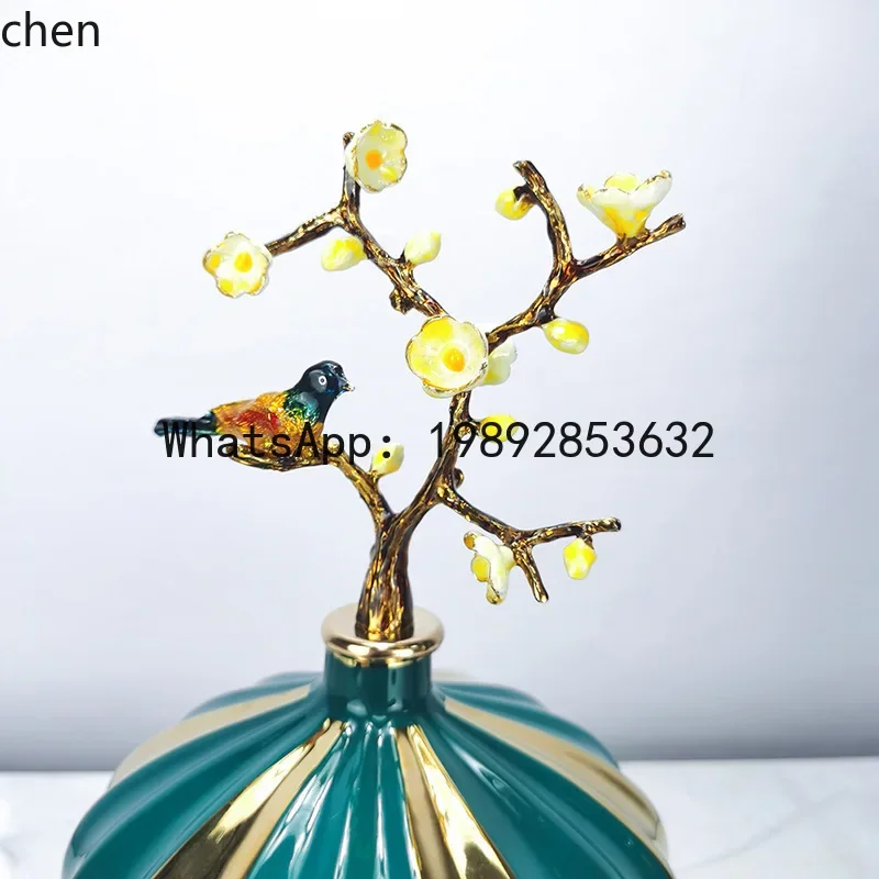 U11 New Chinese Style Vase Ornament, Chinese Style Living Room, Wine Cabinet, TV Cabinet, Study Room, Entryway Soft Decoration
