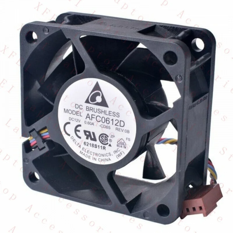 

F AFC0612D 60mm 6025 60x60x25mm DC12V 0.60A 4Pin PWM cooling fan #A6-39