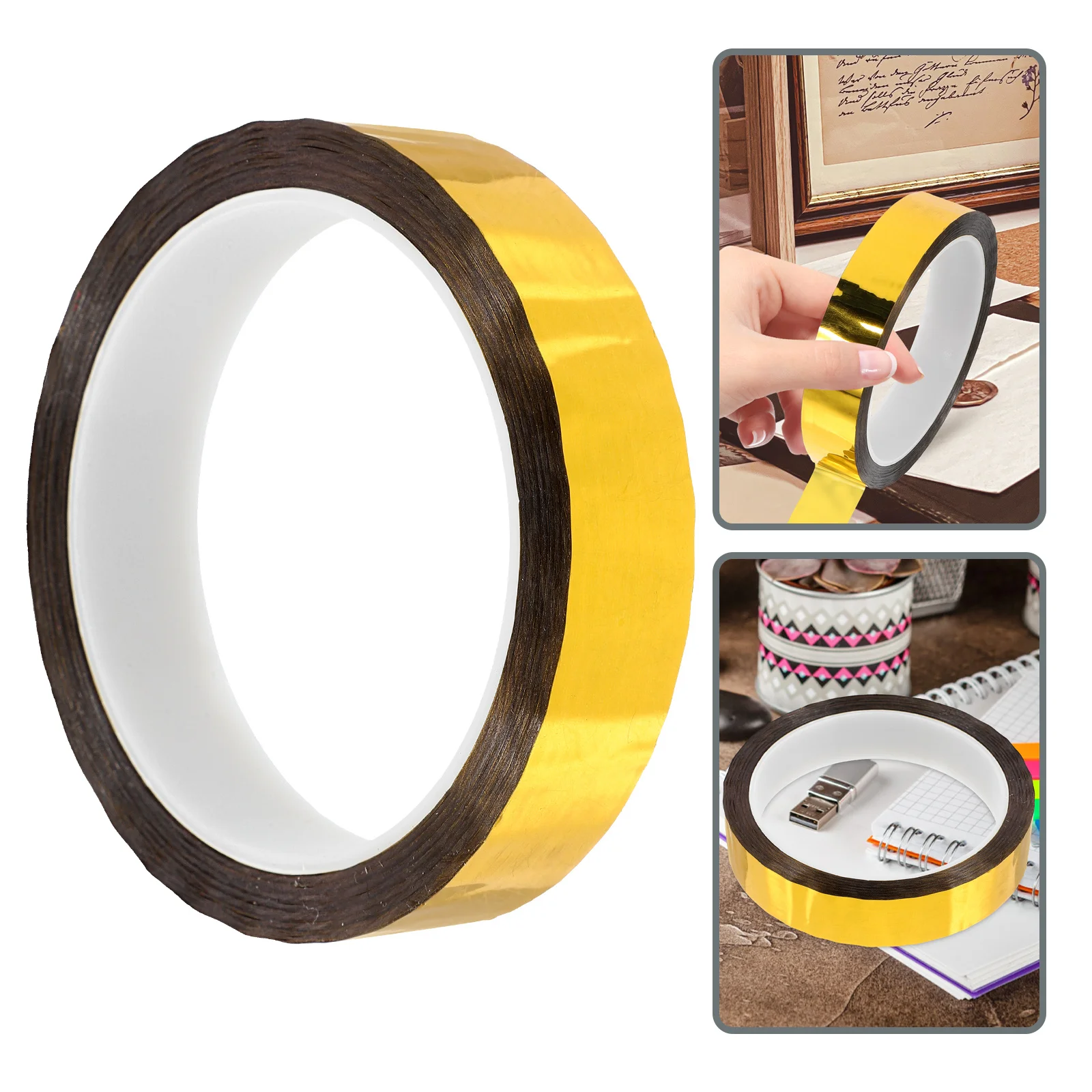 

1 Roll Flashing Prism Tape Long Multi-Use Self-Adhesive Tape for Gift Wrapping DIY Crafts Present DIY Accessory