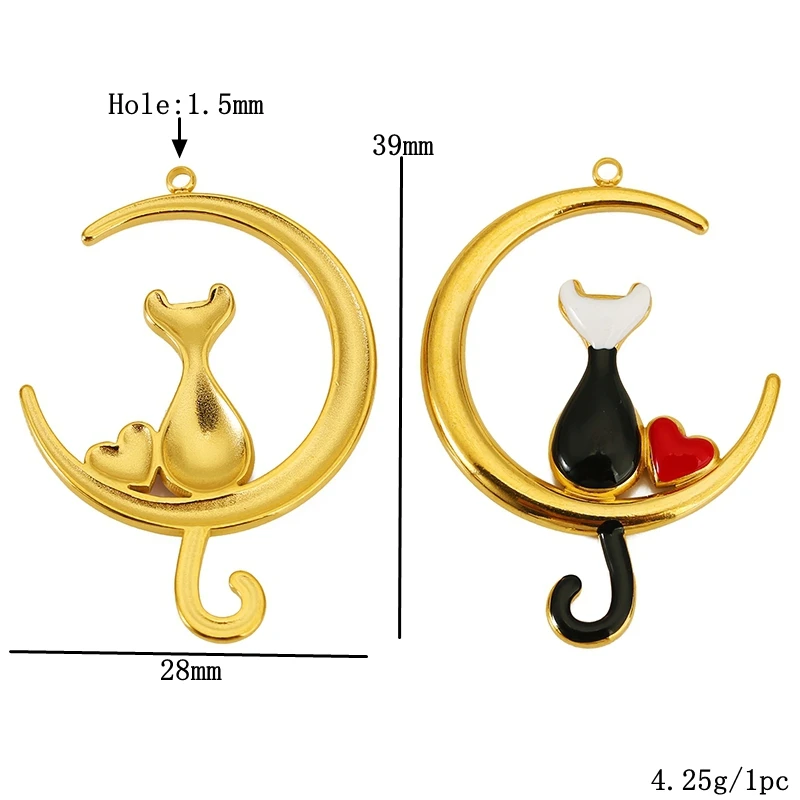 2pcs/lot Stainless Steel Colorful Enamel Lobster/Snail Charms Pendants for DIY Bracelets Jewelry Earrings Making Accessories view 3