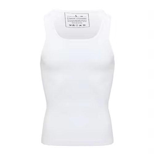 Mens Slimming Body Shaper Shapewear Abs Abdomen Compression Shirt to Hide Gynecomastia Moobs Workout Tank Tops Undershirts - Image 8